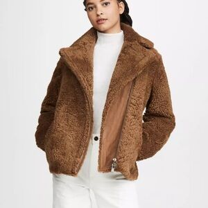 Vince shearling moto jacket - $1995